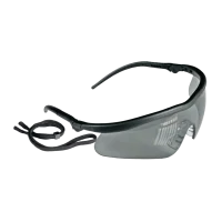 Occhiali protettivi per lavoro, con stanghette regolabili, marca Maurer, lenti grigie